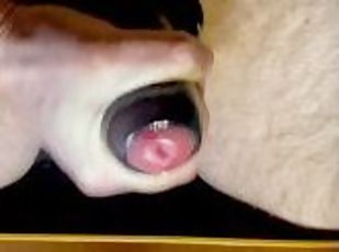 This is how my cock will fuck you through this anus plug! Imagine a...