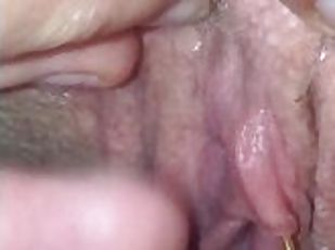 clito, vieux, chatte-pussy, milf, couple, percé, marié, plus-agée, vagin