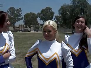 Slutty Head Cheerleader Crista Moore Fucks Football Player Scott Nails