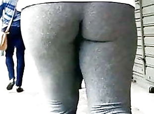 Butt Ass Booty Leggings Transparent See Thru Thong Candid Voyeur Videos and  Porn Movies :: PornMD