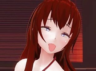 3D HENTAI SteinsGate Kurisu Makise fucking and orgasm