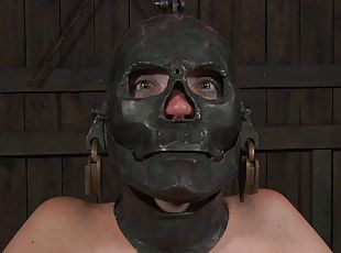 Maggie Mead treated to a fun BDSM game by a horny man
