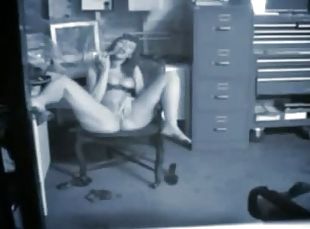 Spy Cam Caught This Horny Babe Masturbating