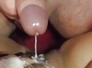 poilue, chatte-pussy, amateur, énorme-bite, hardcore, ejaculation-interne, couple, belle-femme-ronde, joufflue, mari