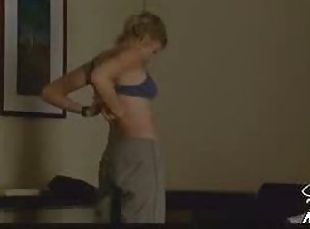 Sensual Blonde Babe Toni Collette Exposes Her Hot Ass and Juicy Rack