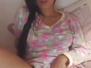 dyakol-masturbation, baguhan, dalagita, panti, webcam, maganda-pretty, solo, basa