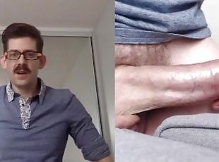 papa, enseignant, amateur, ejaculation-sur-le-corps, gay, européenne, euro, fétiche, solo, pappounet