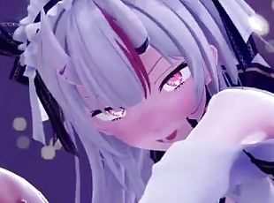 ?MMD R-18 SEX DANCE?WHITE GIRL SHOWS HER BIG ASS AND FUCKS IN INTEN...