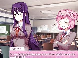 Doki Doki Literature Club! pt. 6 - Yuri and Natsuki are fighting ov...