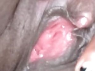 klitoris, masturbacija, pička-pussy, amaterski, crnci, bbw, prstima, sami, mokri