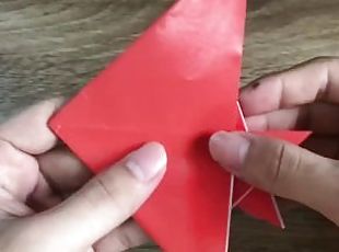 HOW TO MAKE FISH WITH PAPER