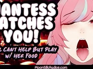 F4F - Giantess Catches & Teases You! [3Dio] [Ear Eating] - NSFW - Preview!