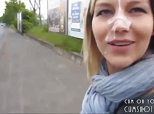 en-plein-air, public, amateur, ejaculation-sur-le-corps, point-de-vue, petite-amie, sur-le-visage