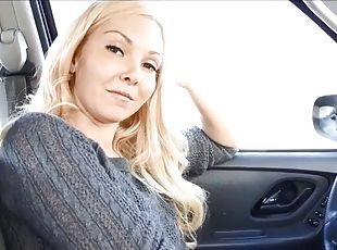 Aaliyah Love in car joi