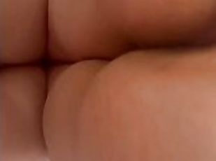 POV footjob leads to my pussy getting filled with cum big ass fucke...