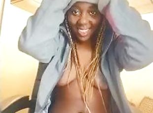 Jamaicans R The Best! YoungEbony Dancing Teasing Viewers Dancehall Style
