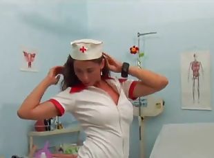 sygeplejerske, hardcore, trekanter, hospital, uniform, realitet