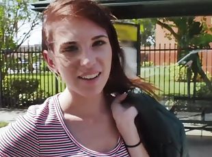 Sexy teen is a real cock teaser