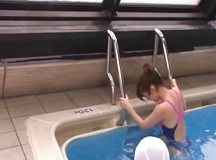 MInami takes a relaxing bath and gets shagged afterwards