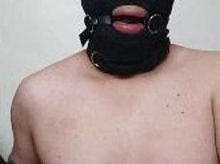 Masked Boy Jerking Off