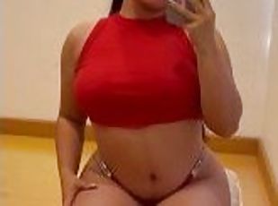 Sexy girl ready to bounce this huge ass ????????