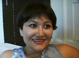 asiatisk, milf, cougar, realitet