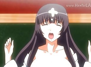 Busty Cartoon Girl - Hentai Thrilling Porn Video