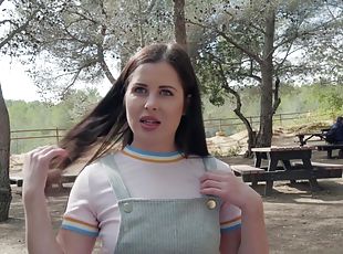 Public Pickups - Darkhaired Babe Babe’s Public Copulate 2 - Tristan...