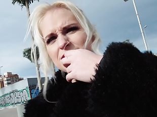 Public Pickups - Italian Blond Hair Babe Loves Public Intercourse 1...