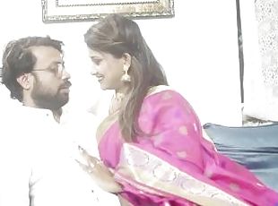 Real hot couple Indian devar bhabhi cums together - First home made...