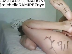 rit, amaterski, velik-penis, kompilacija, črni, noge, čudovito, eksotičnost, erotično, tattoo