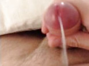 masturbation, amateur, ejaculation-sur-le-corps, branlette, point-de-vue, ejaculation, serrée, solo