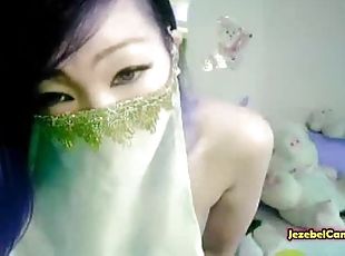 asiatisk, amatør, webcam, solo