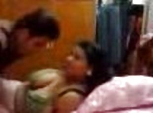 Homemade video with Indian girl getting fucked in missionary pose