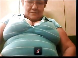 Fat granny webcam