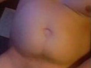 masturbation, amateur, ejaculation-sur-le-corps, solo