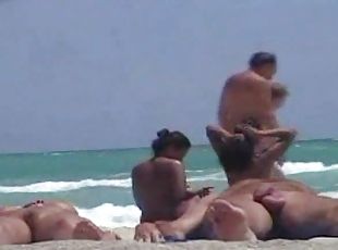 asiático, al-aire-libre, coño-pussy, amateur, cámara, playa, voyeur, realidad