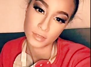 Teanna trump new year snapchat