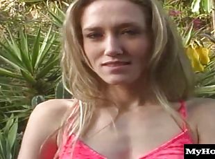 Blonde in panties tight anal penetrated hardcore roughly
