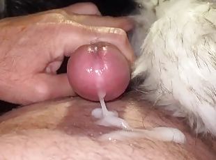 masturbation, vieux, amateur, mature, ejaculation-sur-le-corps, couple, jeune-18, ejaculation, plus-agée, fétiche