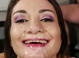 Hot Babe Valentina Bianco Student Facial