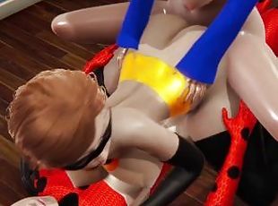 Helen Parr (Incredibles Elastigirl) Futa Anal Gangbang by Gwen Tenn...