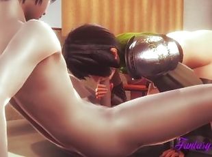 Final Fantasy VII Hentai 3D - Yuffie Have a Hard Sex