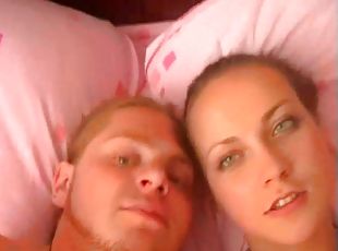 Lovely Russian Couple In A POV Shoot Caressing Each Other