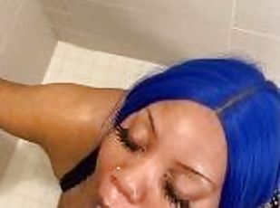 Let Me Wash Your Dick With My Mouth While You Shower (full vid only...