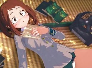 OCHAKO URARAKA NICELY FUCKED AFTER ENTERING HERO ACADEMY