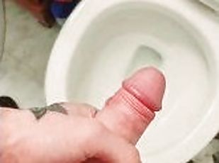 gigantisk, masturbation, pissande, amatör, gigantisk-kuk, juckande, pov, ensam, kuk