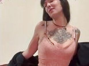 amatør, milf, bdsm, slave, bondage, goth, dominans, realitet, drillende