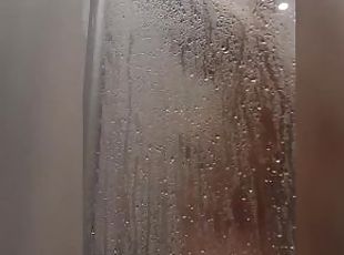 taking a nice Irish shower alone