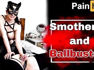 Facesitting Ass Smother Femdom FLR BDSM Ballbusting CBT Chastity Sl...